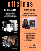 A exposição coletiva "SURREAIS: A IMAGINAÇÃO COMO REINVENÇÃO DA EXISTÊNCIA" está oferecendo duas OFICINAS