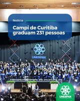 Campi de Curitiba graduam 231 pessoas