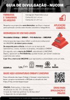 Guia para materiais de divulgação Embap / Unespar