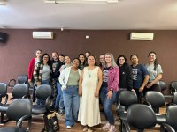 Registramos que no dia 18 de junho foi o segundo encontro da Formação Continuada de Professores em Serviço da Educação Infantil: Ensino de Ciências, Desemparedamento e Ocupação do Espaço, no município de Mirador. A atividade é uma ação extensionista vinculada ao Projeto Formar em Ação, do Programa de Pós-Graduação Mestrado em Ensino: Formação Docente Interdisciplinar (PPIFOR) coordenada pela Profa. Dra. Nájela Tavares Ujiie e conduzida pela Mestranda Marta Ferreira Rodrigues. #UNESPAR #PPIFOR #PPIFORNACOMUNIDADE #GEPE #MIRADORPR #JUNTOSSOMOSMAISFORTES