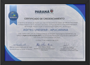 Certificado de Credenciamento Apucarana