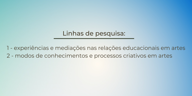 Linhas de Pesquisa