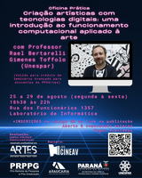 Professor Rael Toffolo conduz evento com vagas limitadas no laboratório de informática da FAP, no Cabral