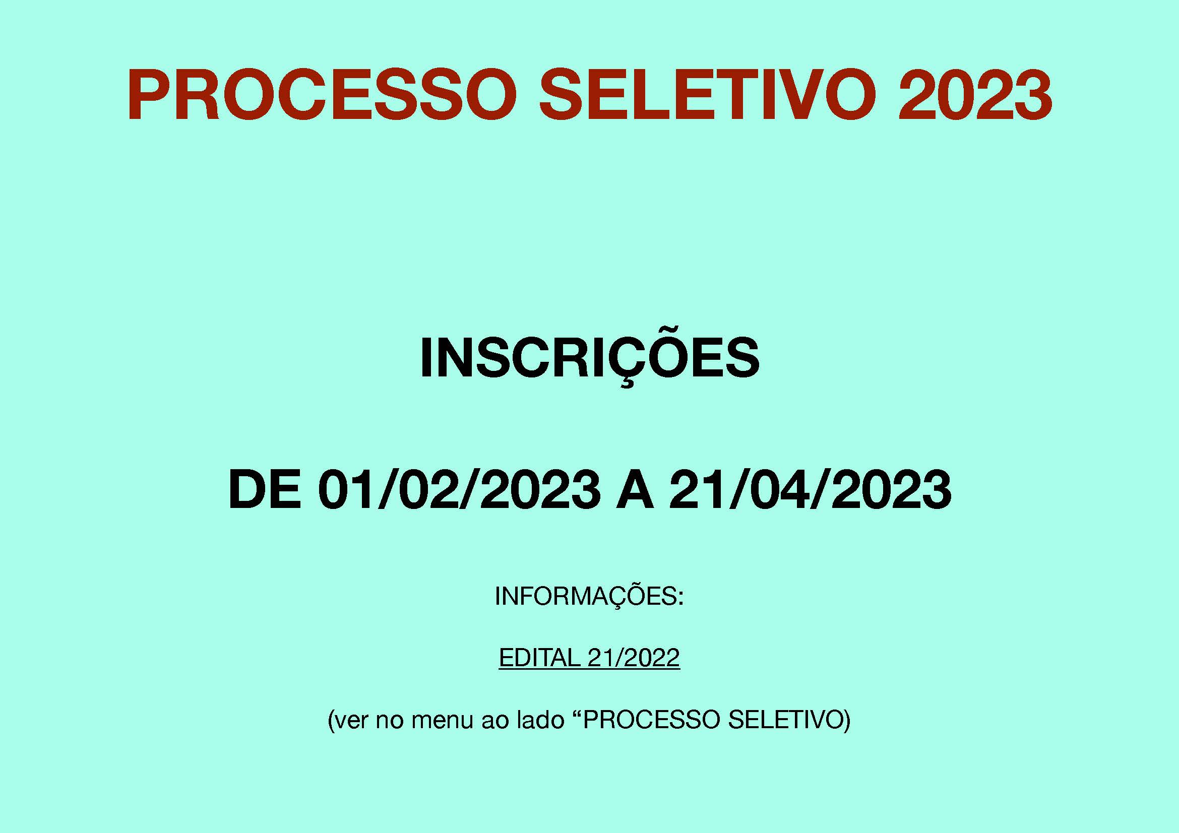Processo seletivo